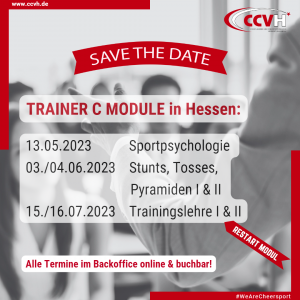 SAVE THE DATE – Trainer C Module Hessen
