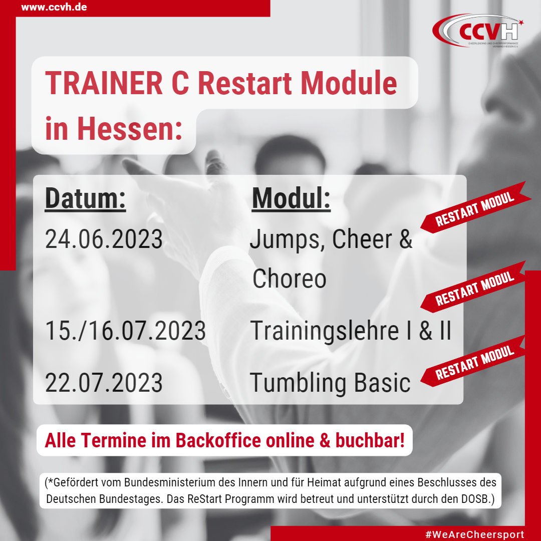 Trainer C Restart Module in Hessen